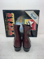 New Men’s Red Texas Brand Cowboy Boots. M 373 8.5 8 1/2 D. 3-126