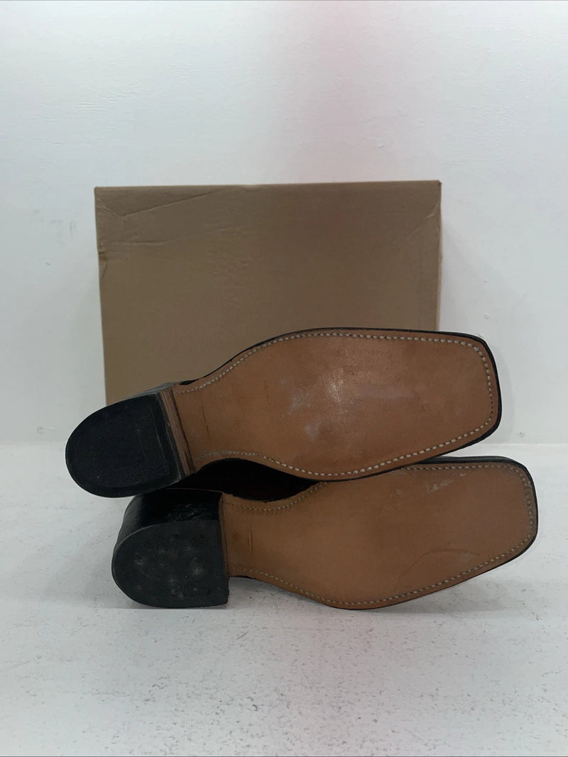 New Men’s Brown Texas Brand Cowboy Boots. M 311 9.5 9 1/2 D. 5-11