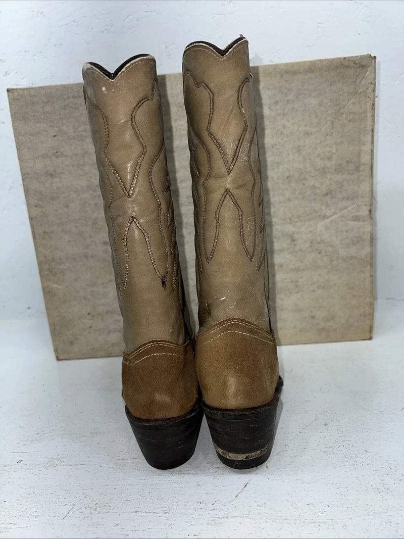 New Woman’s Brown Texas Brand Cowboy Boots. 4466 6.5 6 1/2 M. 19-118