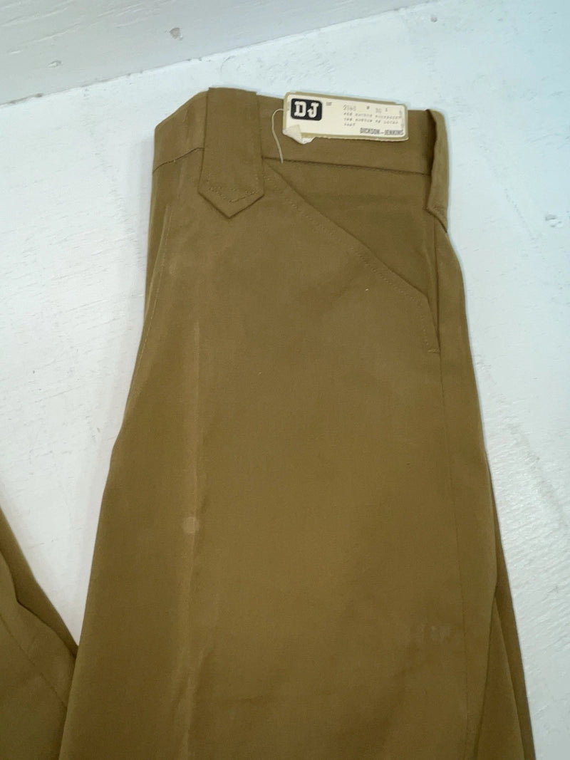 New Vintage Brown Dickson Jenkins Polyester Pants #2143 ZZ-91