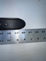 New Black Genuine Leather 34” Belt #UN701 JJ-51