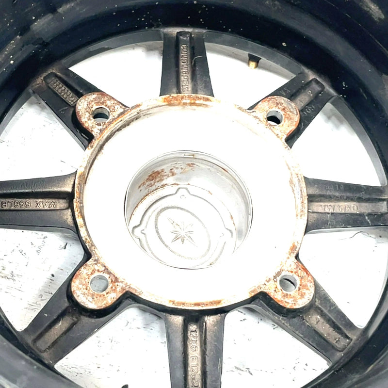 2009 Polaris Ranger HD 700 4x4 EFI OEM 12X6 Front Wheel Rim 1521106 XP12.1