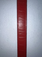 New Red Genuine Leather Wright 32” Belt #10492 Z-40