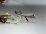 New Tough 1 White Red Mohair 24” Cinch #59-1212 BB-1