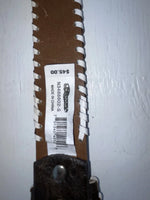 New Black Genuine Leather Nocona Stitched And Weaved S Belt #N3488802 Z-147