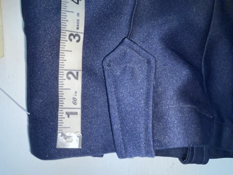New Vintage Blue Western Heritage Polyester Pants #G31 3A-18