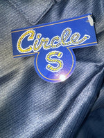 New Vintage Blue Circle S Polyester Pants #CP5091 VV-4