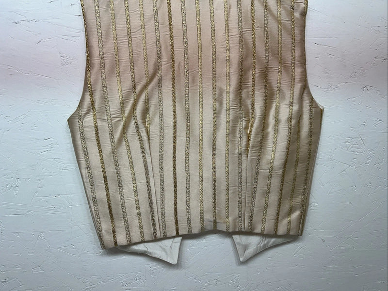 New Women’s Congress Classics Gold Western Show Vest Large E-602