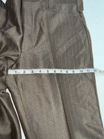 New Vintage Brown Circle S Polyester Pants #CP5091 XX-72
