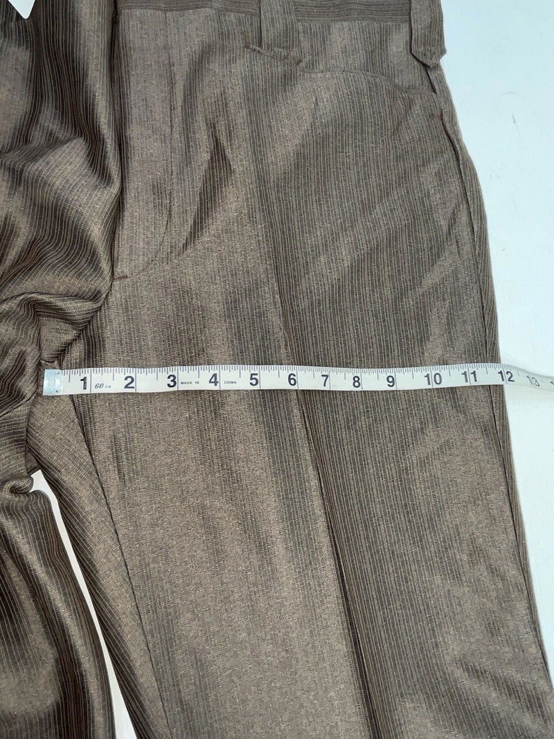 New Vintage Brown Circle S Polyester Pants #CP5091 XX-72