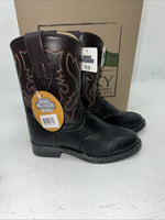 New Children’s Black Smoky Mountain Cowboy Boots. 1110 C 11.5 11 1/2 D. 24-112