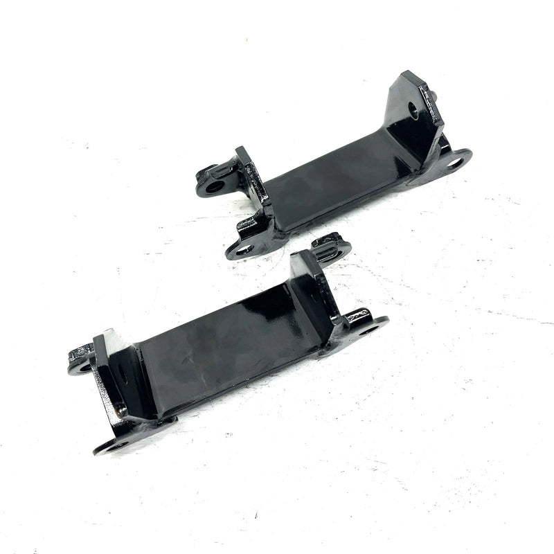84 Suzuki Quadrunner 185 OEM Right/Left Suspension Bracket Set 51210-24401 AS39