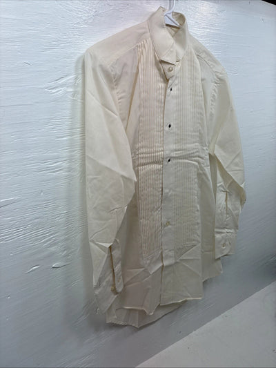 New Classix Yellow Long Sleeve Button Up English Short 30/31 XS X-87