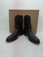 New Men’s Brown J Chisholm Cowboy Boots. 1000 9.5 9 1/2 E E. 4-42