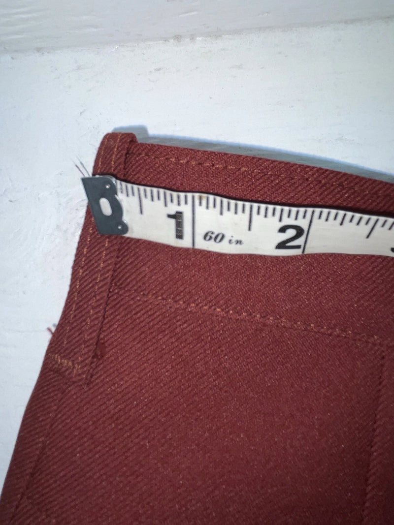 New Vintage Red Dickson Jenkins Polyester Pants #5512 VV-106