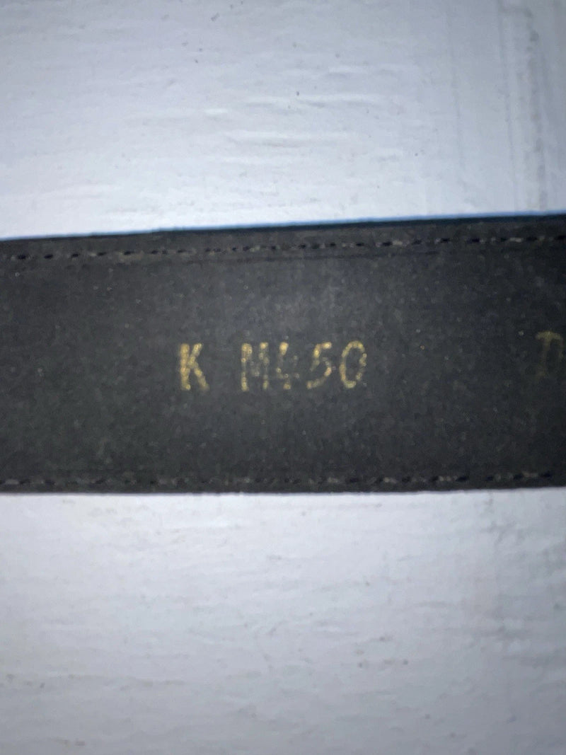 New Black Genuine Leather Chambers 34” Belt #M450 JJ-75