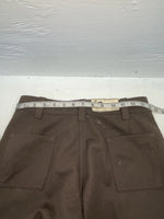 New Vintage Brown Dickson Jenkins Polyester Pants #5017 3A-37