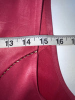 New Women’s Pink 1849 Cut Off Zip Up Vest S #77372 3B-64