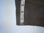 New Vintage Brown Circle S Polyester Pants #CP4776 OO-25