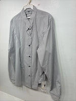 New Women’s Cowboy Threads Stripe Long Sleeve Bottom Up Large MM-22