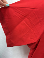 New Men’s ELY Cattleman Red Short Sleeve Pearl Snap 2XL Regular E-42