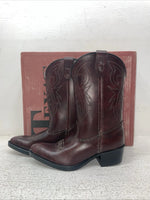 New Children’s Cherry Black Texas Brand Cowboy Boots. C 202 12 D. 23-115￼