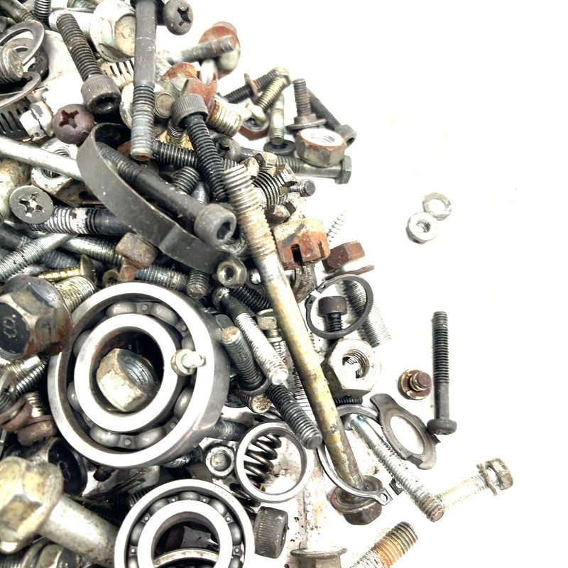 1986 Yamaha Moto 4 OEM Nut Bolt Spacer Hardware Kit AY66