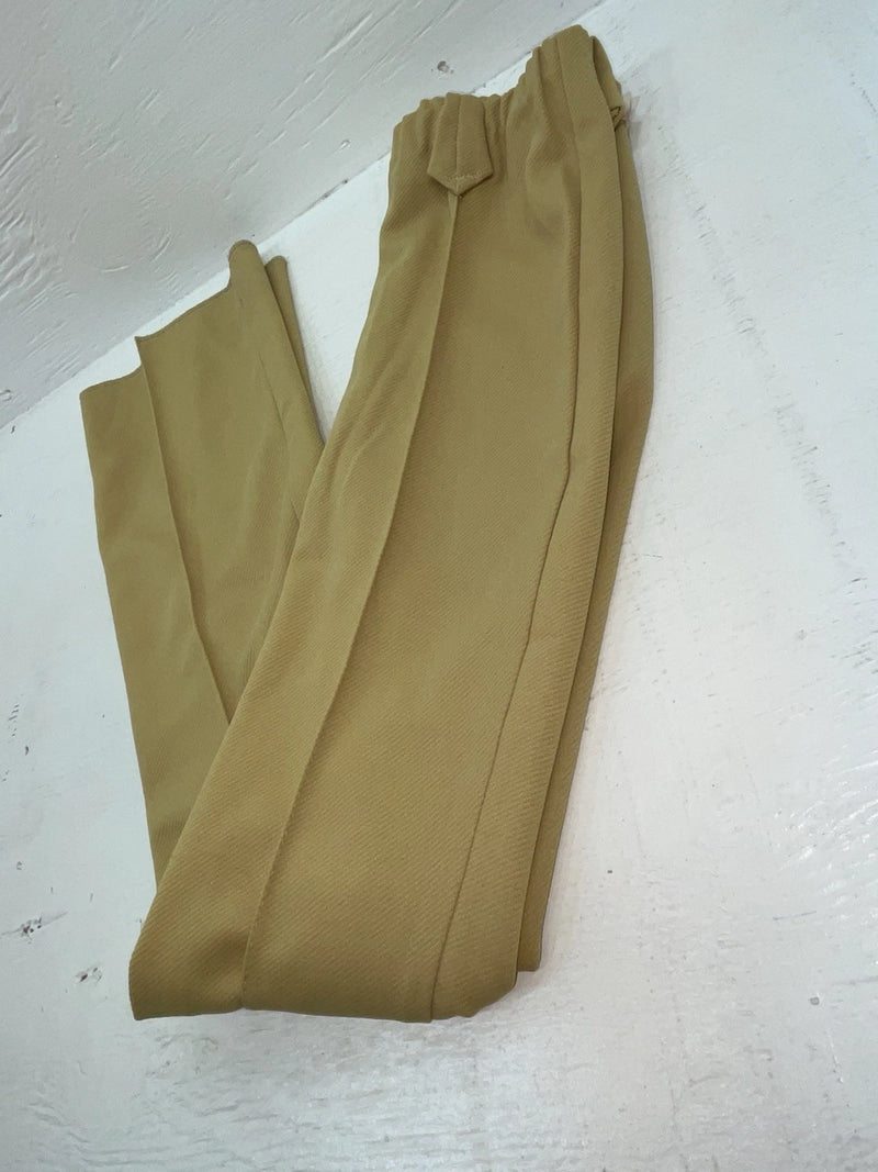 New Vintage Yellow Fenton Polyester Pants #310 VV-36