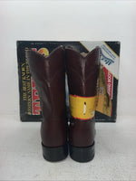 New Men’s Red Texas Brand Cowboy Boots. 8963 9 D. 4-84