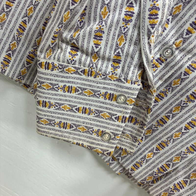 New Kids Panhandle Multicolor Design Long Sleeve Button Up Size 16 CC-99