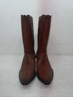 New Men’s Brown Rodeo Cowboy Boots. 5044 8.5 8 1/2 D. 3-125