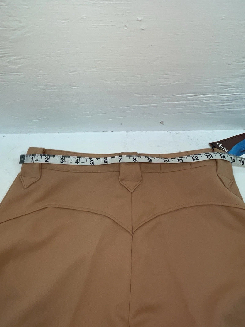 New Vintage Brown Panhandle Slime Polyester Pants #732216 ZZ-62