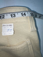 New Vintage Yellow Polyester Pants #5450087 3A-24