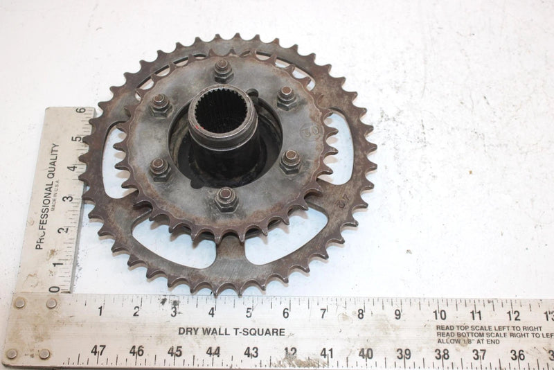 1993 Polaris 350l 6x6 Oem Middle Sprocket Hub W/Sprockets 3223009 1520172 AP153