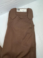 New Vintage Brown Dickson Jenkins Polyester Pants #2402 ZZ-39