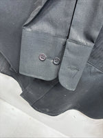 New Chaplin Black Long Sleeve Bottom Up English Shirt Small DD-139