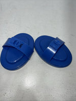 New Blue Curry Comb For Horses Set Of 2 F-502