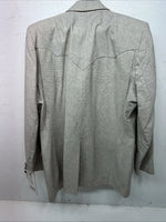 New Men’s Pioneer Wear Grey Suit Jacket 42L #12007 T-609