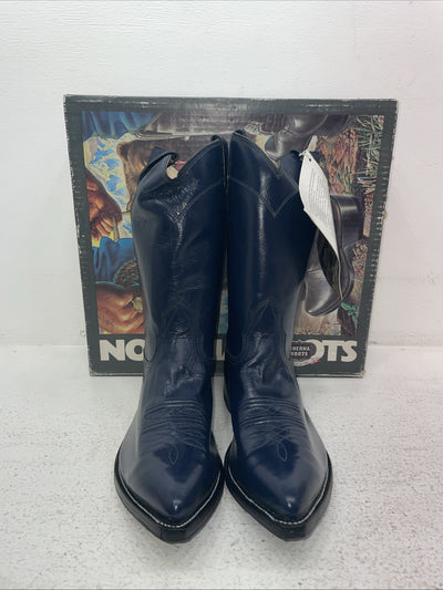 New Men’s Blue Nocona Cowboy Boots. 8050 8 E. 3-148
