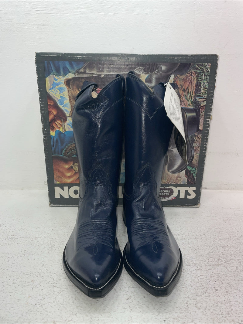 New Men’s Blue Nocona Cowboy Boots. 8050 8 E. 3-148