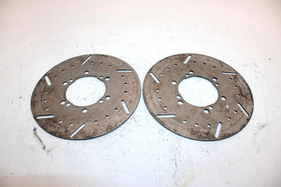 2000 Polaris Xplorer 400 Oem Front Brake Disc Pair (Slotted) 5242935 AP99