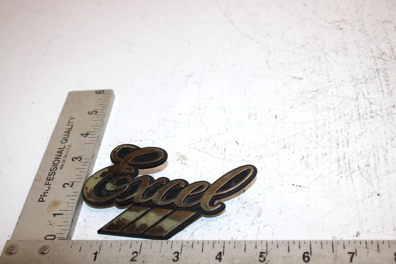 88 Yamaha Excel Iii Oem Emblem 8W8-77351-00-00 SY12