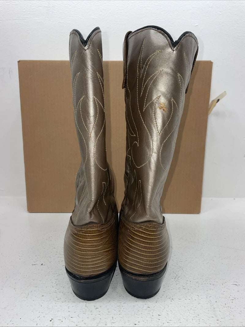 New Women’s Brown Acme Cowboy Boots. 644 8.5 8 1/2 C. 15-38