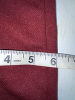 New Vintage Red Fenton Westerns Polyester Pants #310 3A-91