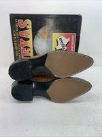 New Men’s Brown Texas Brand Cowboy Boots. 1081 9 E E. 4-81