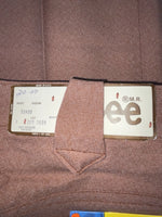 New Vintage Orange Lee Polyester Pants #2032628 SS-40