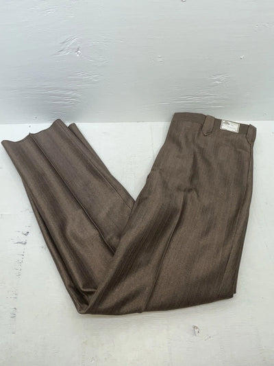 New Vintage Brown Mesquite Polyester Pants #5716 OO-20
