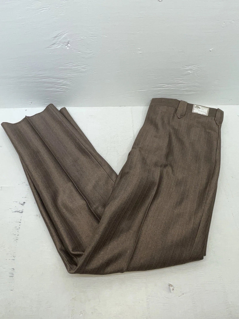 New Vintage Brown Mesquite Polyester Pants #5716 OO-20