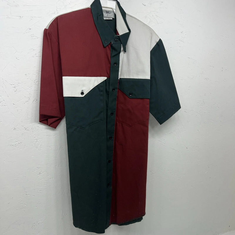 New Men’s Cowboy threads Multiple Color Short Sleeve Button Up Small B-47