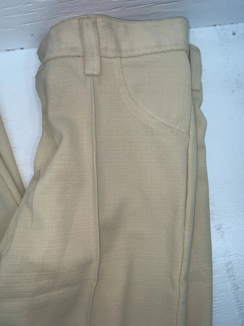 New Vintage Yellow Polyester Pants #5450087 3A-24